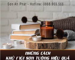 Những Cách Khử Mùi Sơn Hiệu Quả Cho Nhà Mới! Những Cách Khử Mùi Sơn Hiệu Quả Cho Nhà Mới!