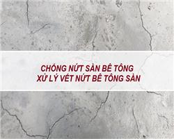Trị dứt điểm sàn bê tông nứt rỗ với Jotafloor Filler
